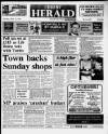 Crosby Herald Thursday 12 March 1992 Page 1
