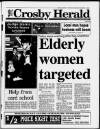 Crosby Herald Thursday 25 January 1996 Page 1