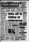 Rossendale Free Press Saturday 30 September 1989 Page 1