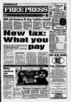 Rossendale Free Press Friday 26 February 1993 Page 1
