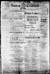 Sutton Coldfield News Saturday 01 January 1910 Page 1