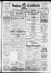 Sutton Coldfield News Saturday 12 March 1910 Page 1