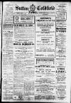 Sutton Coldfield News Saturday 19 March 1910 Page 1