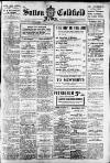 Sutton Coldfield News Saturday 12 November 1910 Page 1
