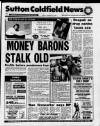 Sutton Coldfield News Friday 17 October 1986 Page 49