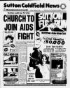 Sutton Coldfield News Friday 09 January 1987 Page 1