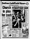Sutton Coldfield News Friday 30 December 1988 Page 1