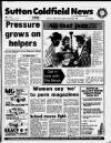 Sutton Coldfield News Friday 23 June 1989 Page 1
