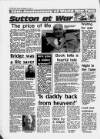 Sutton Coldfield News Friday 29 September 1989 Page 12