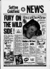 Sutton Coldfield News Friday 29 December 1989 Page 1