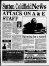 Sutton Coldfield News Friday 30 January 1998 Page 1