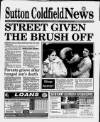 Sutton Coldfield News Friday 06 March 1998 Page 1