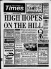 Whitstable Times and Herne Bay Herald Thursday 03 August 1989 Page 1