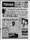 Whitstable Times and Herne Bay Herald Thursday 17 August 1989 Page 1