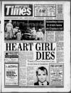 Whitstable Times and Herne Bay Herald Thursday 08 March 1990 Page 1