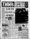 Whitstable Times and Herne Bay Herald Thursday 10 January 1991 Page 1