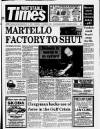 Whitstable Times and Herne Bay Herald Thursday 17 January 1991 Page 1