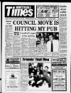 Whitstable Times and Herne Bay Herald Thursday 28 March 1991 Page 1