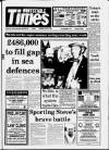 Whitstable Times and Herne Bay Herald Thursday 25 July 1991 Page 1