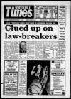 Whitstable Times and Herne Bay Herald Thursday 06 February 1992 Page 1