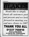 Whitstable Times and Herne Bay Herald Thursday 26 December 1996 Page 28