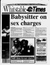 Whitstable Times and Herne Bay Herald Thursday 26 March 1998 Page 1