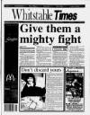 Whitstable Times and Herne Bay Herald Thursday 08 January 1998 Page 1