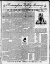 Birmingham Weekly Mercury Saturday 27 July 1889 Page 1