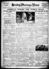 Birmingham Weekly Mercury Sunday 13 November 1921 Page 1