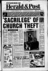 Peterborough Herald & Post Thursday 11 January 1990 Page 1