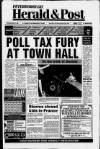 Peterborough Herald & Post Thursday 01 March 1990 Page 1