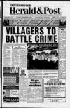 Peterborough Herald & Post Thursday 15 March 1990 Page 1