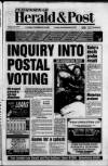 Peterborough Herald & Post Thursday 10 May 1990 Page 1
