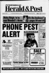 Peterborough Herald & Post Friday 13 July 1990 Page 1