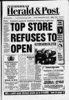 Peterborough Herald & Post Friday 26 October 1990 Page 1