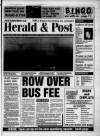 Peterborough Herald & Post Thursday 26 March 1992 Page 1