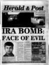 Peterborough Herald & Post Thursday 20 June 1996 Page 1