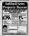 Solihull News Friday 10 January 1986 Page 50