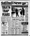 Solihull News Friday 23 January 1987 Page 1