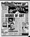 Solihull News Friday 30 January 1987 Page 1
