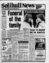 Solihull News Friday 02 October 1987 Page 1