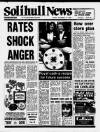 Solihull News Friday 18 November 1988 Page 1