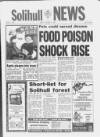 Solihull News Friday 01 December 1989 Page 1