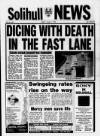 Solihull News Friday 05 January 1990 Page 1
