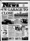 Solihull News Thursday 26 April 1990 Page 1