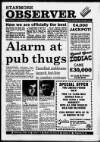 Stanmore Observer Thursday 03 September 1987 Page 1