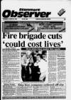 Stanmore Observer Thursday 03 August 1989 Page 1