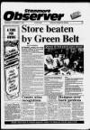 Stanmore Observer Thursday 07 December 1989 Page 1