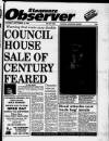Stanmore Observer Thursday 12 September 1991 Page 1
