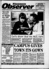 Stanmore Observer Thursday 30 January 1992 Page 1